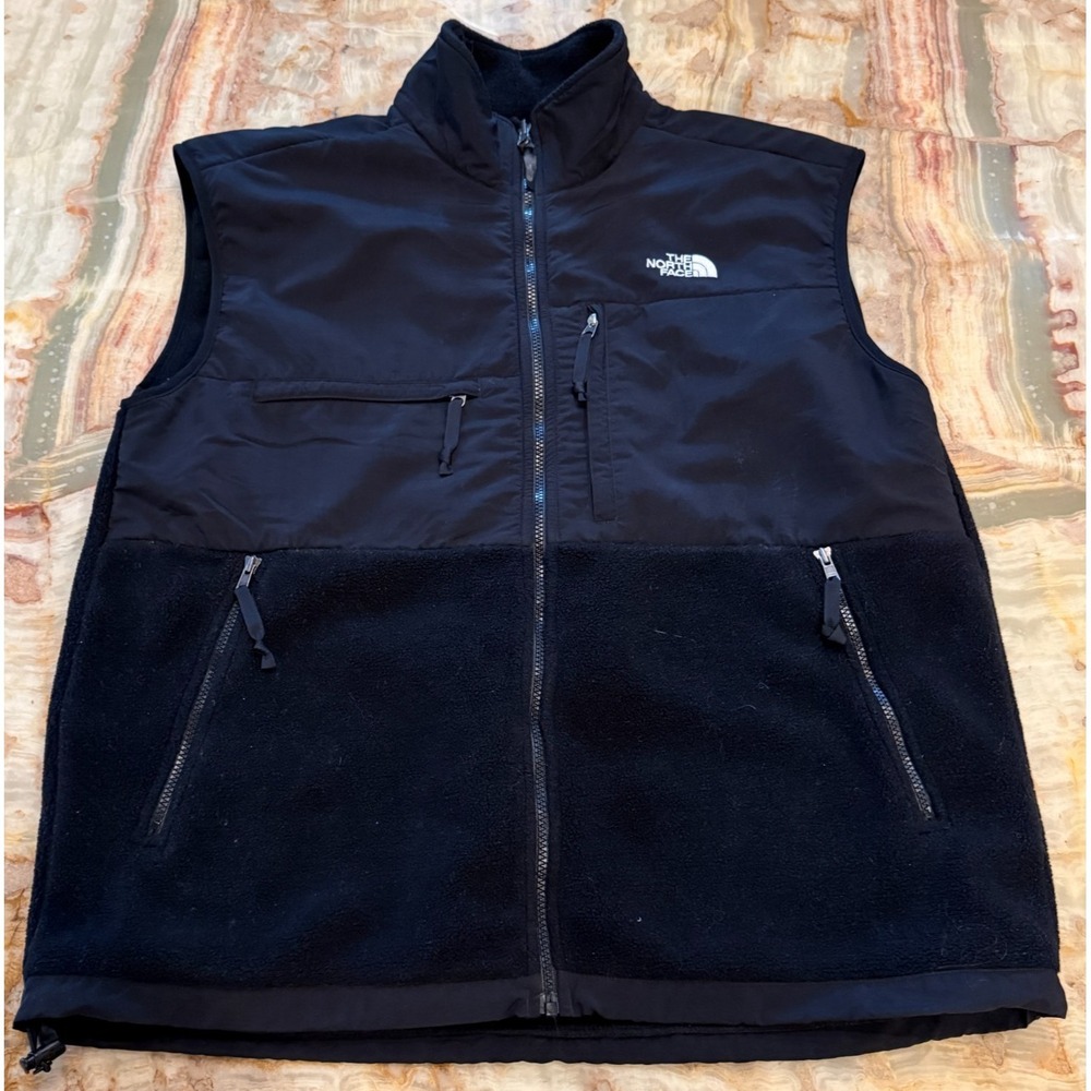 The North Face‎ Mens Retro Denali Vest Black Full Relaxed Fit Soft Polartec XL